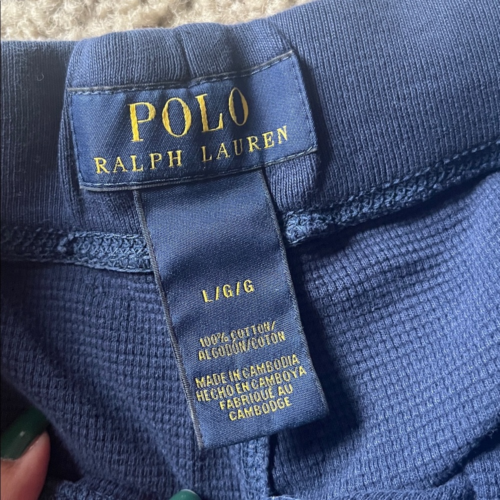 Polo Ralph Lauren Men's Loungewear, Solid Thermal Pants - Picture 7 of 8